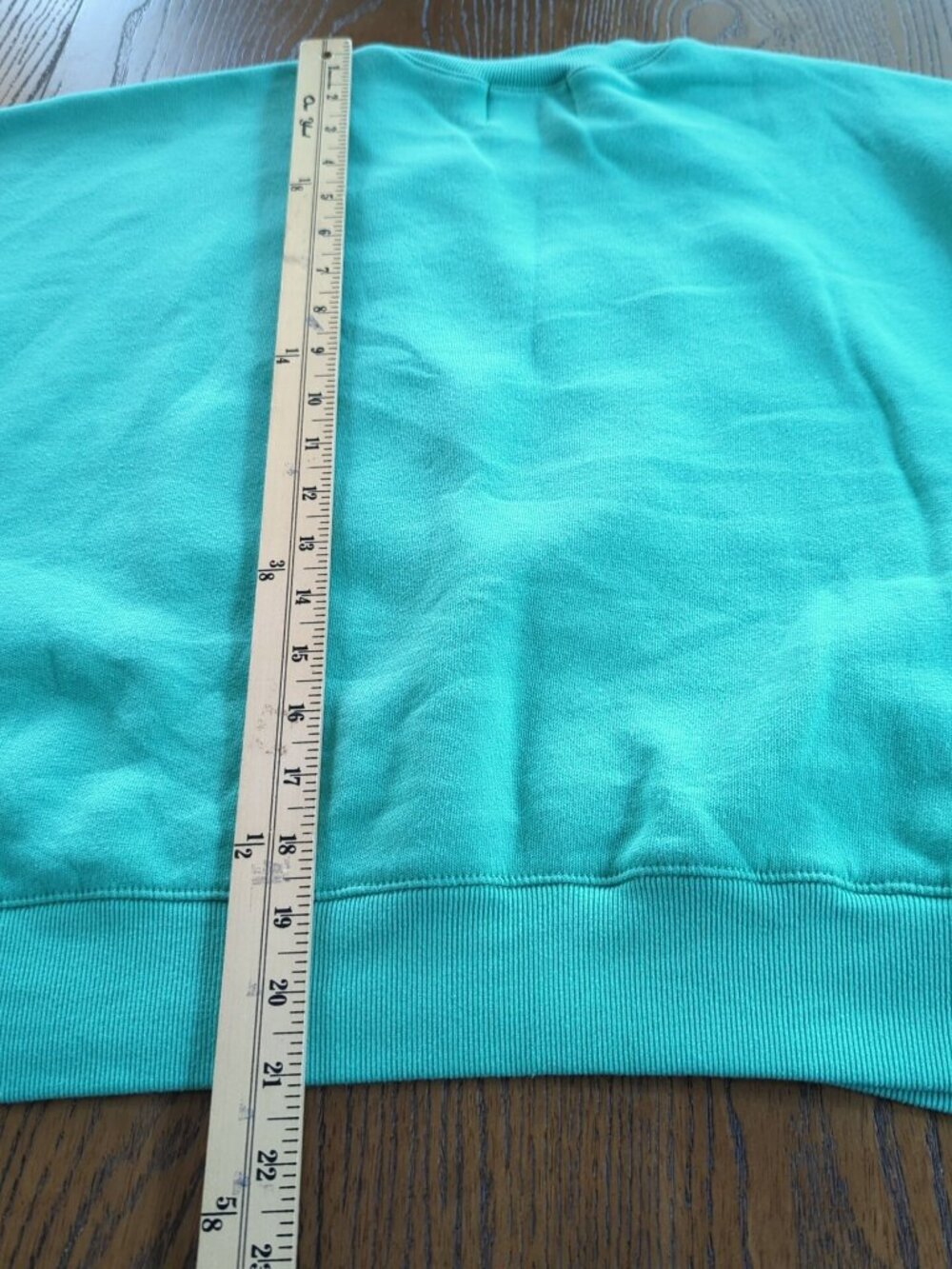 Judith March Good Times Sweatshirt Size S Teal GOOD TIMES Made USA - Picture 9 of 11